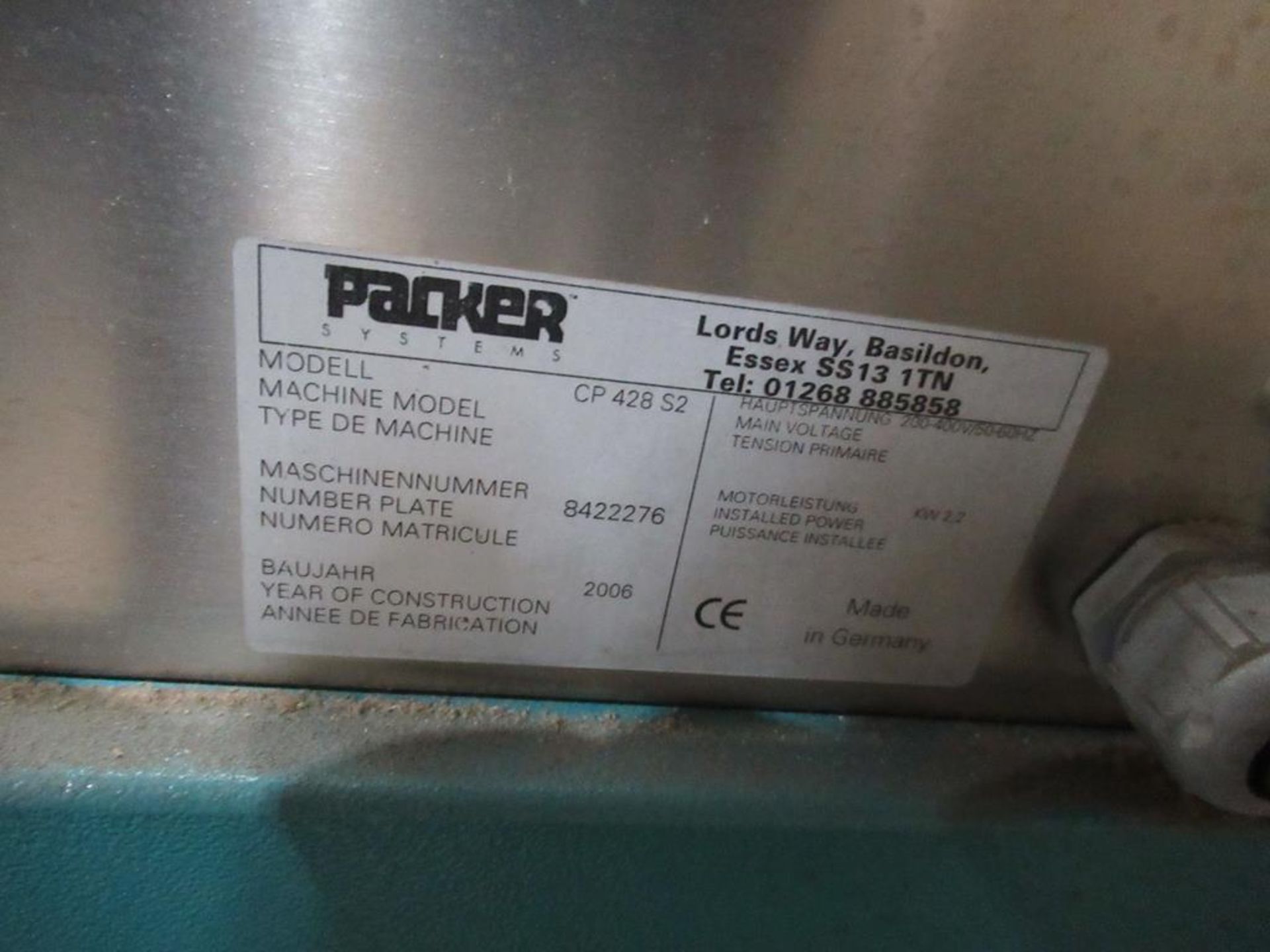 1x Packer Systems CP 428 S2 Cardboard Shredder - Image 3 of 4