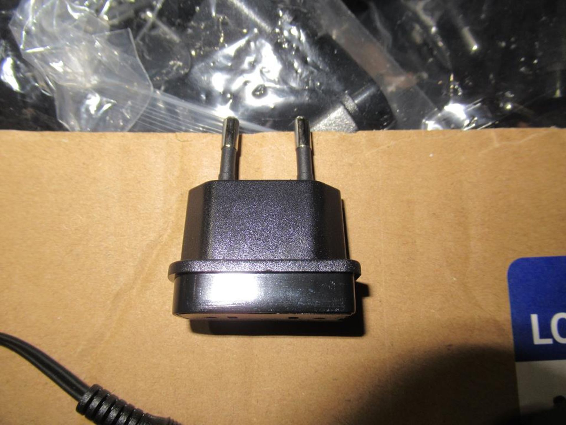 120x Switch Mode Plug In Mains Adaptor Euro Clip on Heads 12V 1.25A 2.1x5.5.5mm DC Powerplug - Image 6 of 6