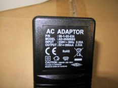 150x Linear UK Mains Adaptor 5V DC 500mA 2.1x5.5mm DC Powerplug