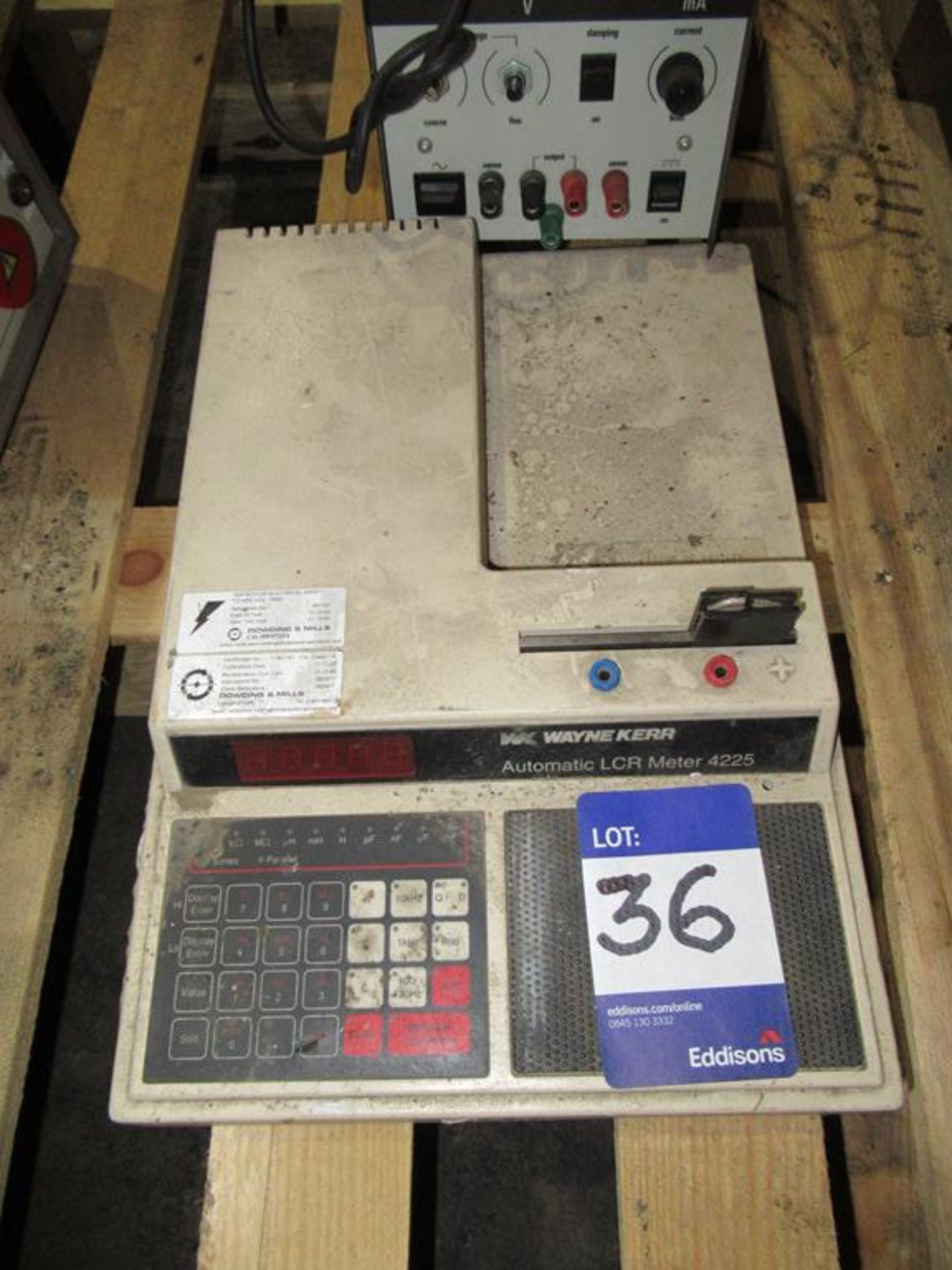 DC power supply, Thurlby 15V 4A and Wayne Kerr LCR Meter 4225 - Image 2 of 3