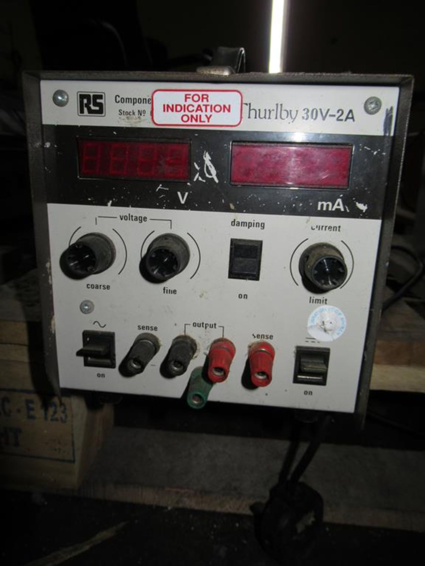 1x Thurlby DC power supply 30V 2A