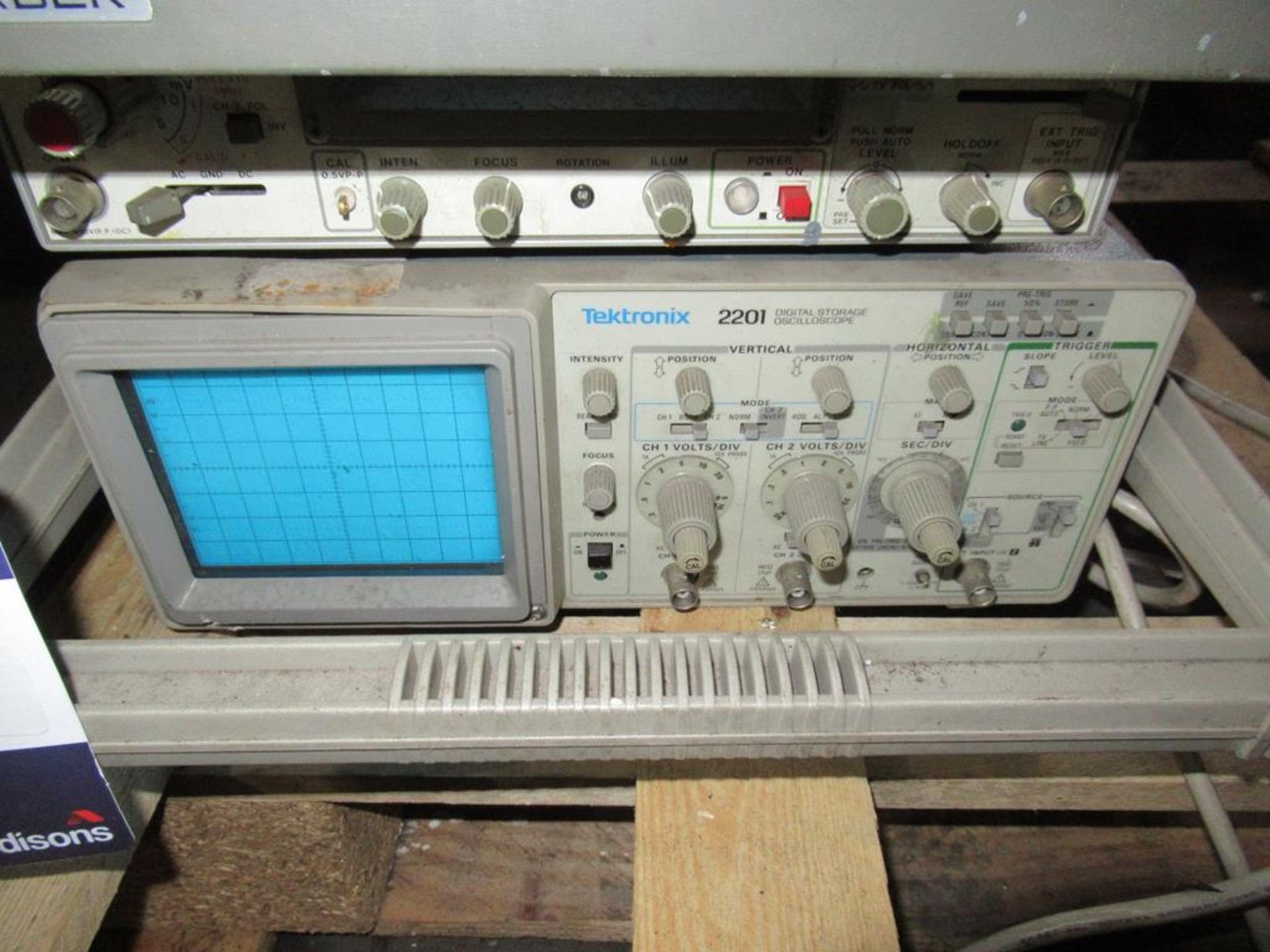 1x Leader LB0522 and Tek Tronix 2201 Portable Oscilloscopes - Image 3 of 3