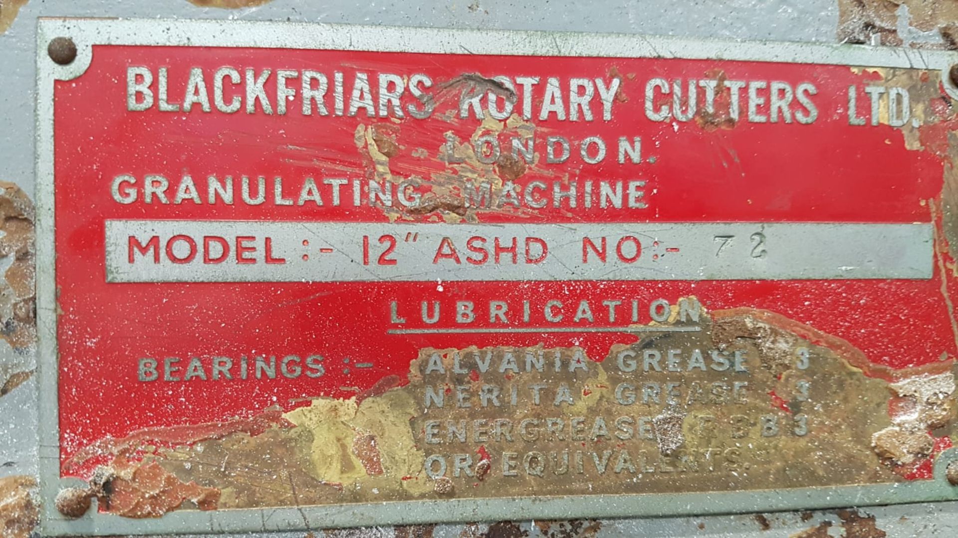 Blackfriars Plastic Granulator - Image 2 of 4