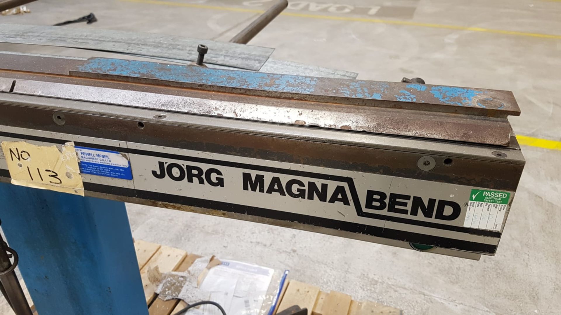 Jörg Magnabend Magnetic Folding Machine - Image 2 of 4