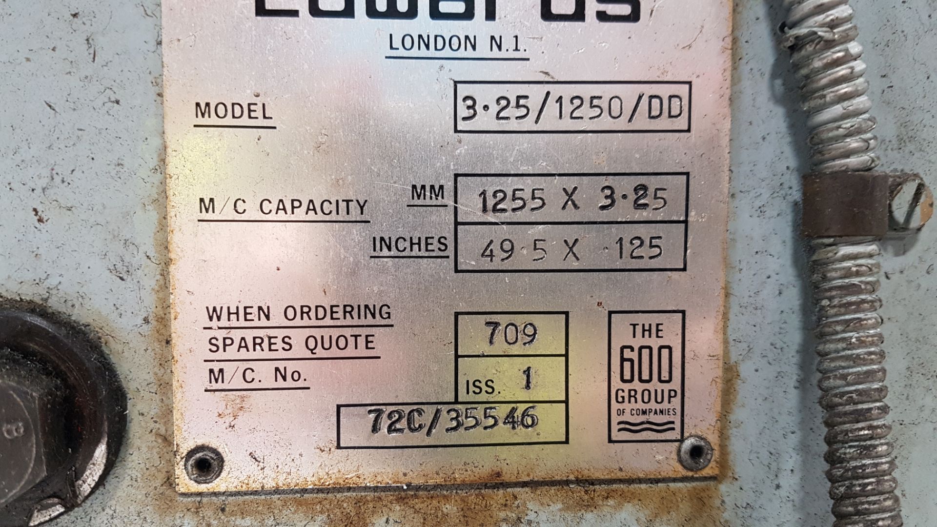 Edwards Truecut 3.25/1250 Guillotine - Image 3 of 4