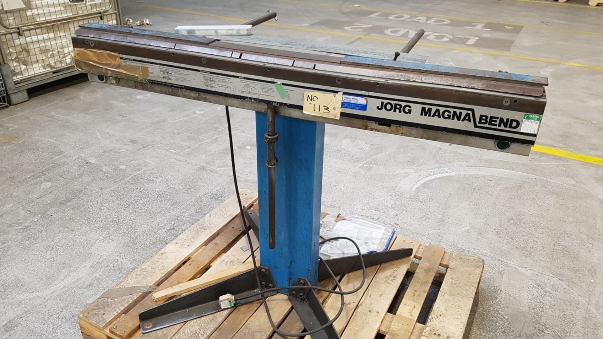 Jörg Magnabend Magnetic Folding Machine