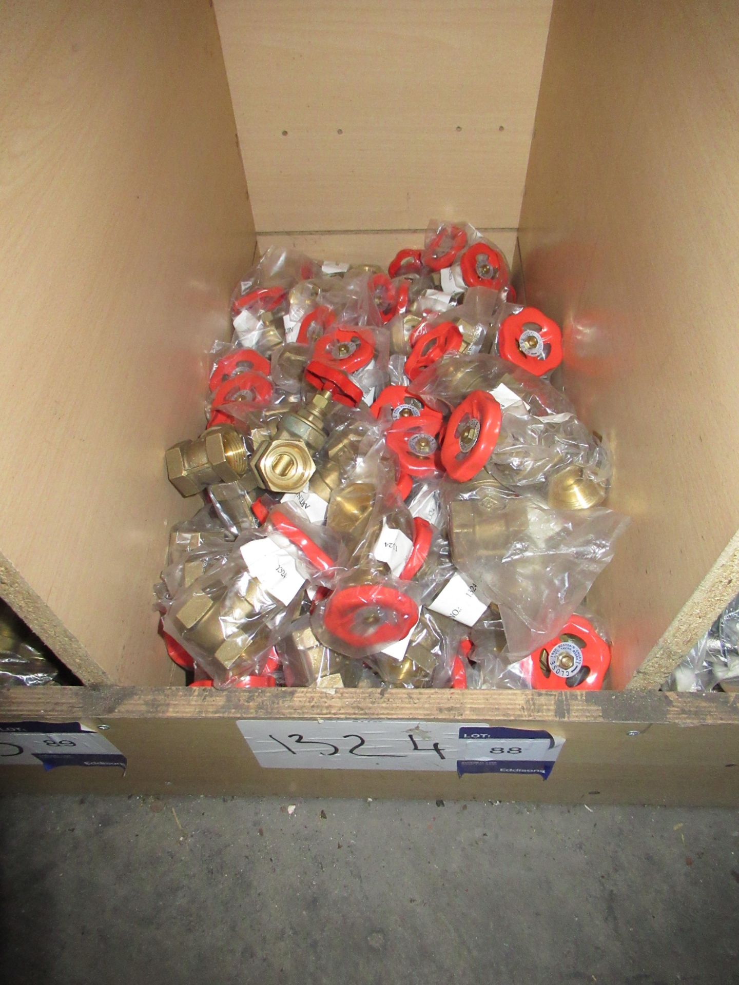 Approx. Quantity 100 1” Brass FxF Gate Valves - Image 2 of 2