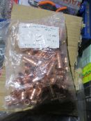 Approx. Quantity 2000 Solder Ring Copper Fitting Equal Tee 10mm