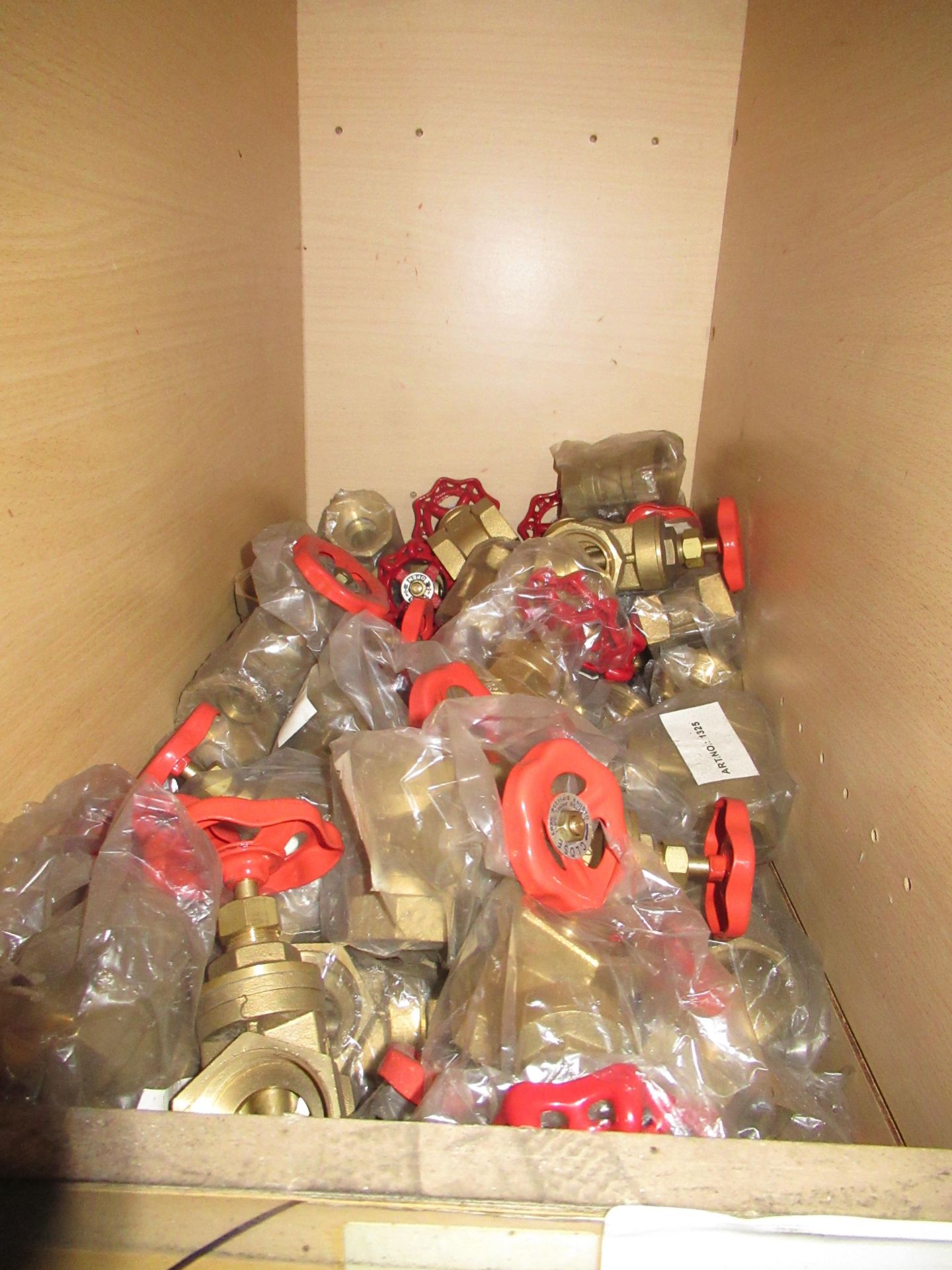 Approx. Quantity 30 1¼“ Brass FxF Gate Valves - Image 2 of 2