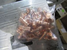 Approx. Quantity 1000 Solder Ring Copper Fitting Equal Tee 10mm