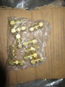 Approx. 300 Brass Compression Reducer 10mm x 8mm