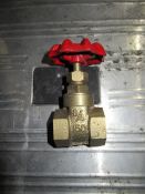 Approx. Quantity 100 ¾” Brass FxF Gate Valves