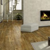 NEW 18.5M2 Arpeggio Tuscany Olive 2 Strip Effect Laminate Flooring. Drop lick fitting, 4 sided