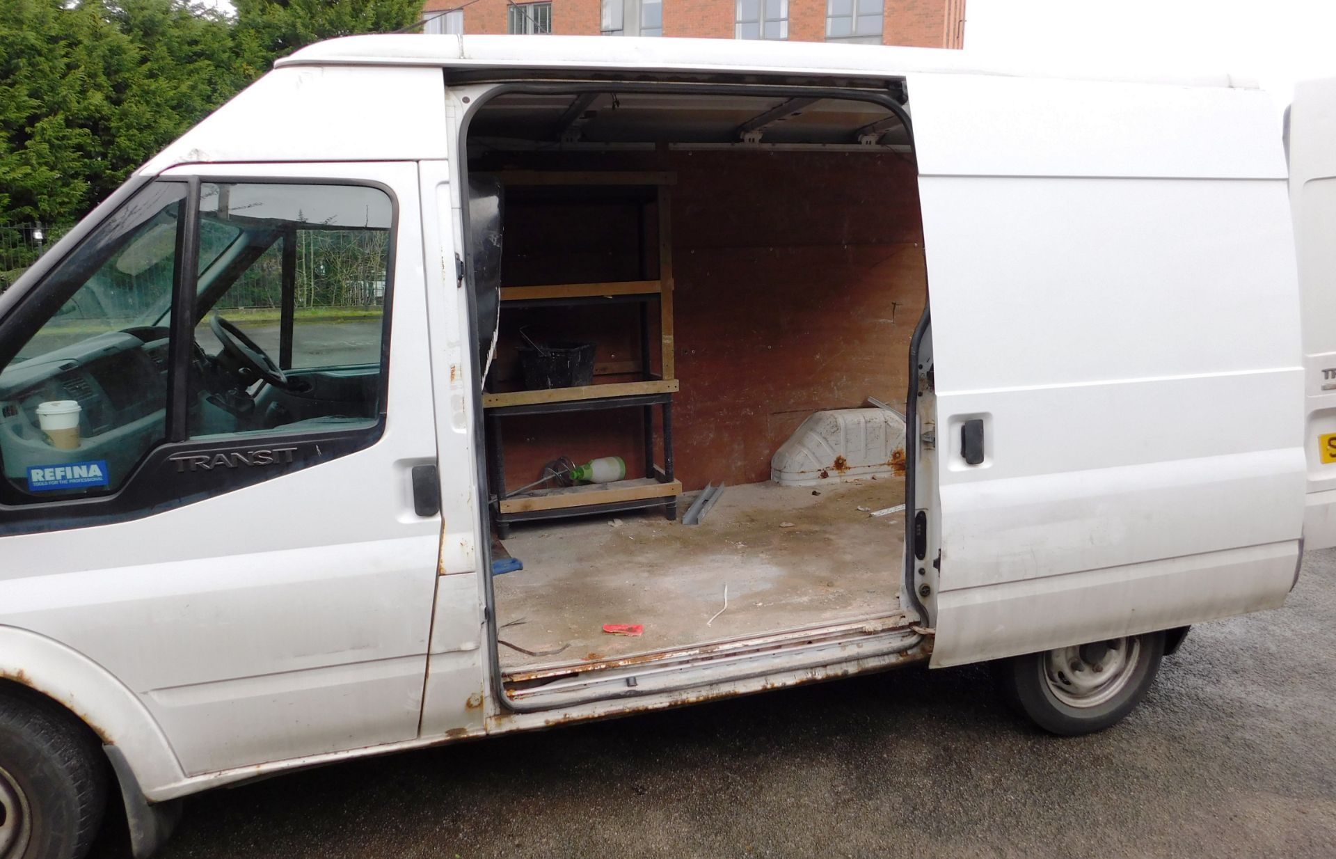 Ford Transit T280 TDCI 85ps SWB FWD Medium Roof Van, registration SN09 FPA, first registered 11 May - Image 7 of 9