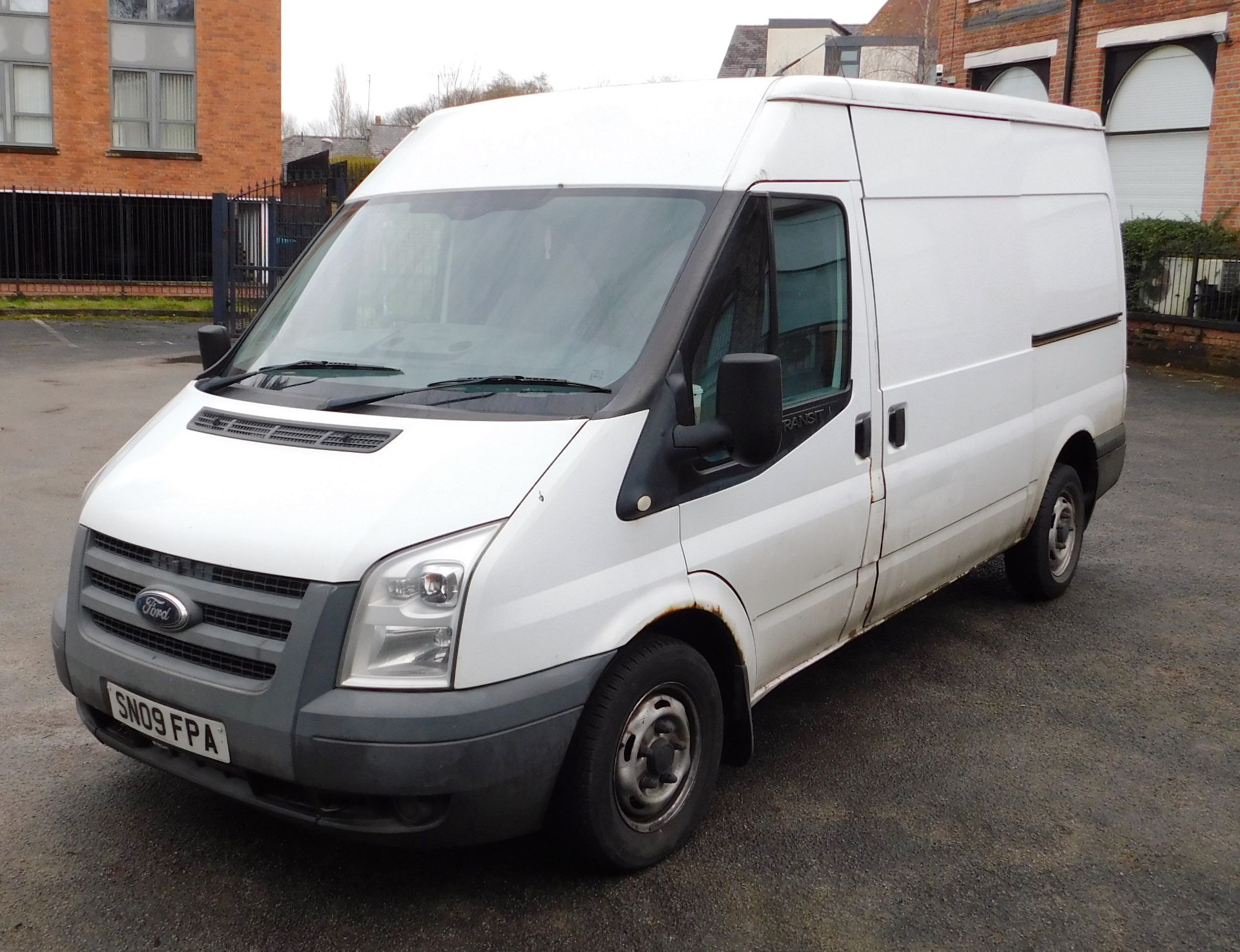 Ford Transit T280 TDCI 85ps SWB FWD Medium Roof Van, registration SN09 FPA, first registered 11 May - Image 2 of 9