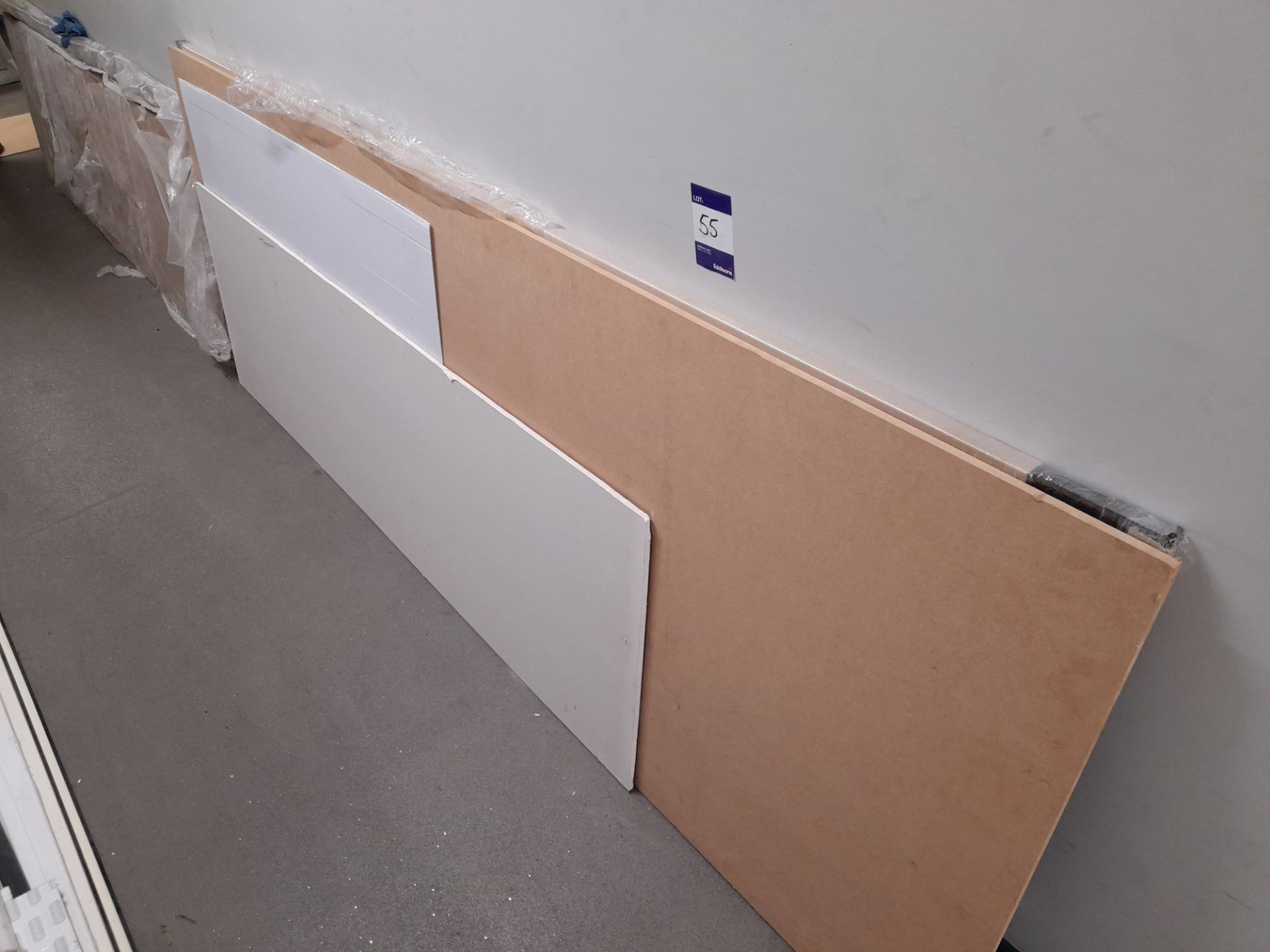 Assortment of trim panels, plinths to room and worktops to corridor - Image 3 of 5