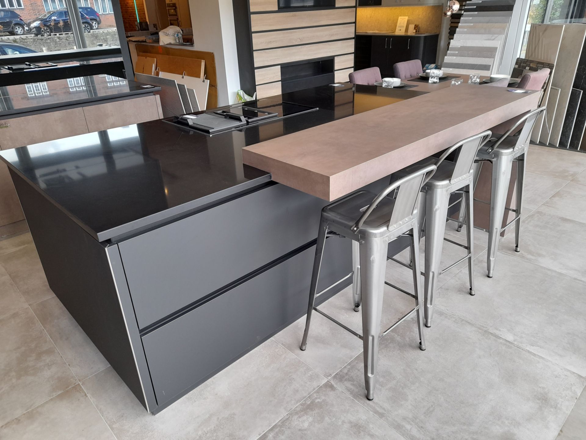 Pronorm Bronze kitchen island suite, comprising Qu - Image 6 of 10