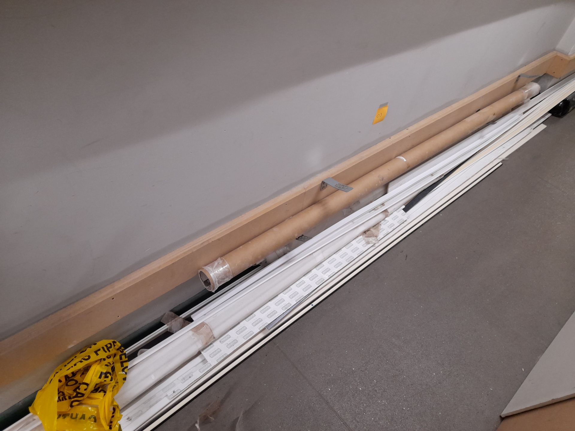 Assortment of trim panels, plinths to room and worktops to corridor - Image 4 of 5