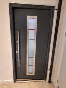 Hofmann door with key and frame, 980 width (inc frame) x 2020mm height (inc frame)