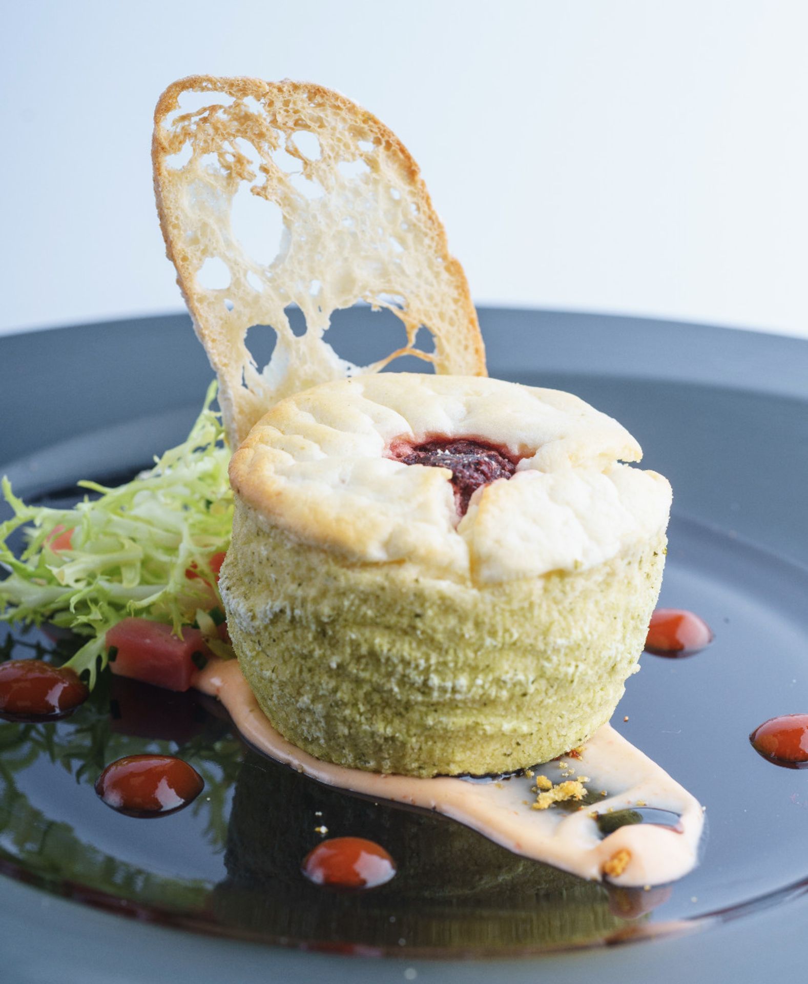 18 X APP19/02 Goats cheese & beetroot souffle (16)