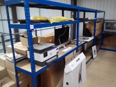 3 steel Boltless Shelving Units (PURCHASER TO DISM