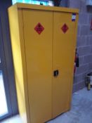 Steel double door Chemical Cabinet 1800mm & steel