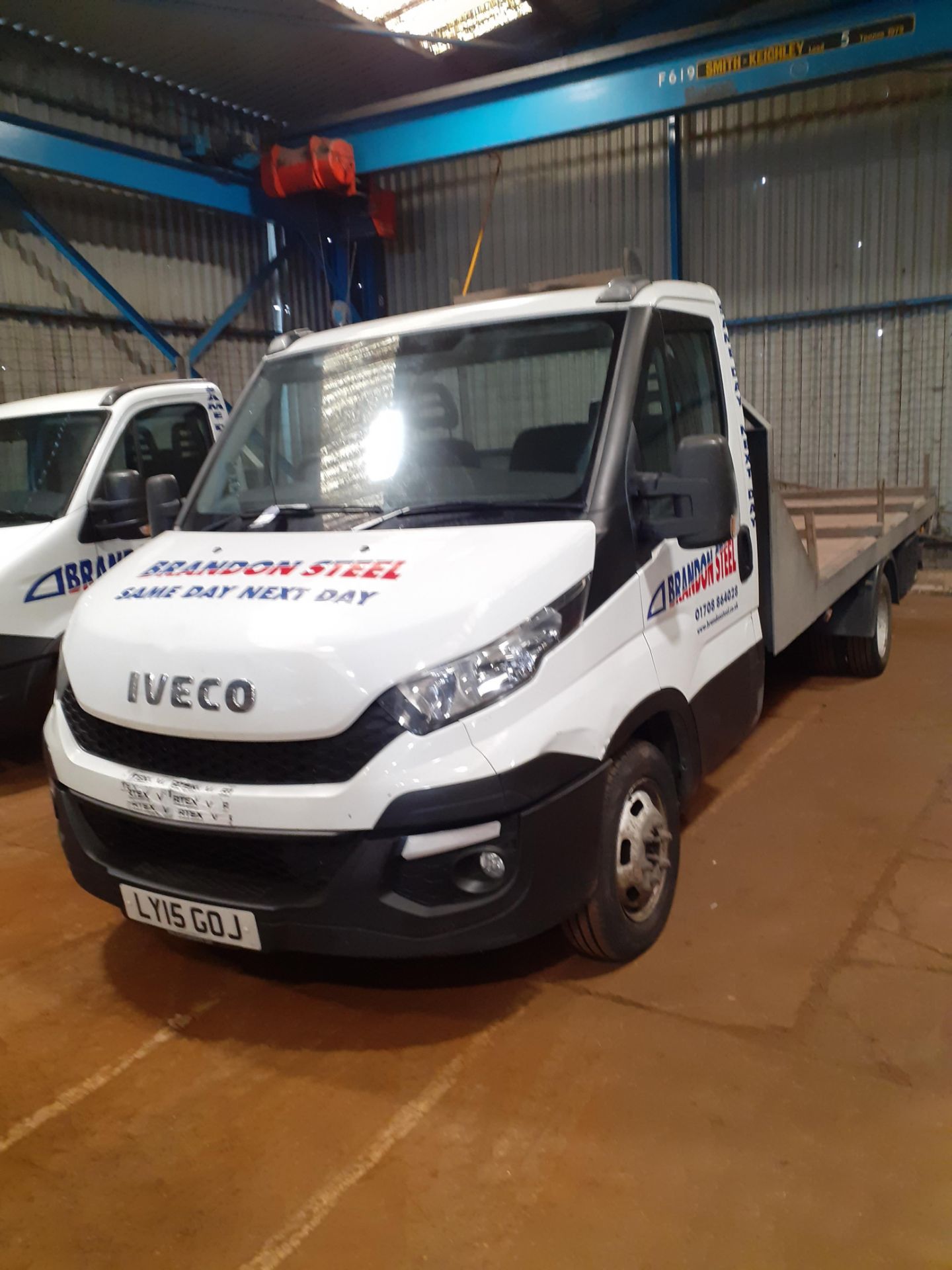 Iveco Daily 35-150 Flat Bed Truck, bed length 4.85 m, Registration LY15 GOJ, Date of Registration - Image 5 of 10