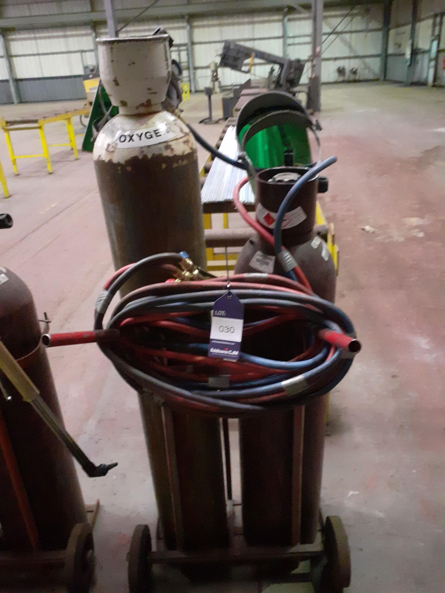 Oxy Acetylene Cutting Set with Bottle Trolley (Bottles not included)