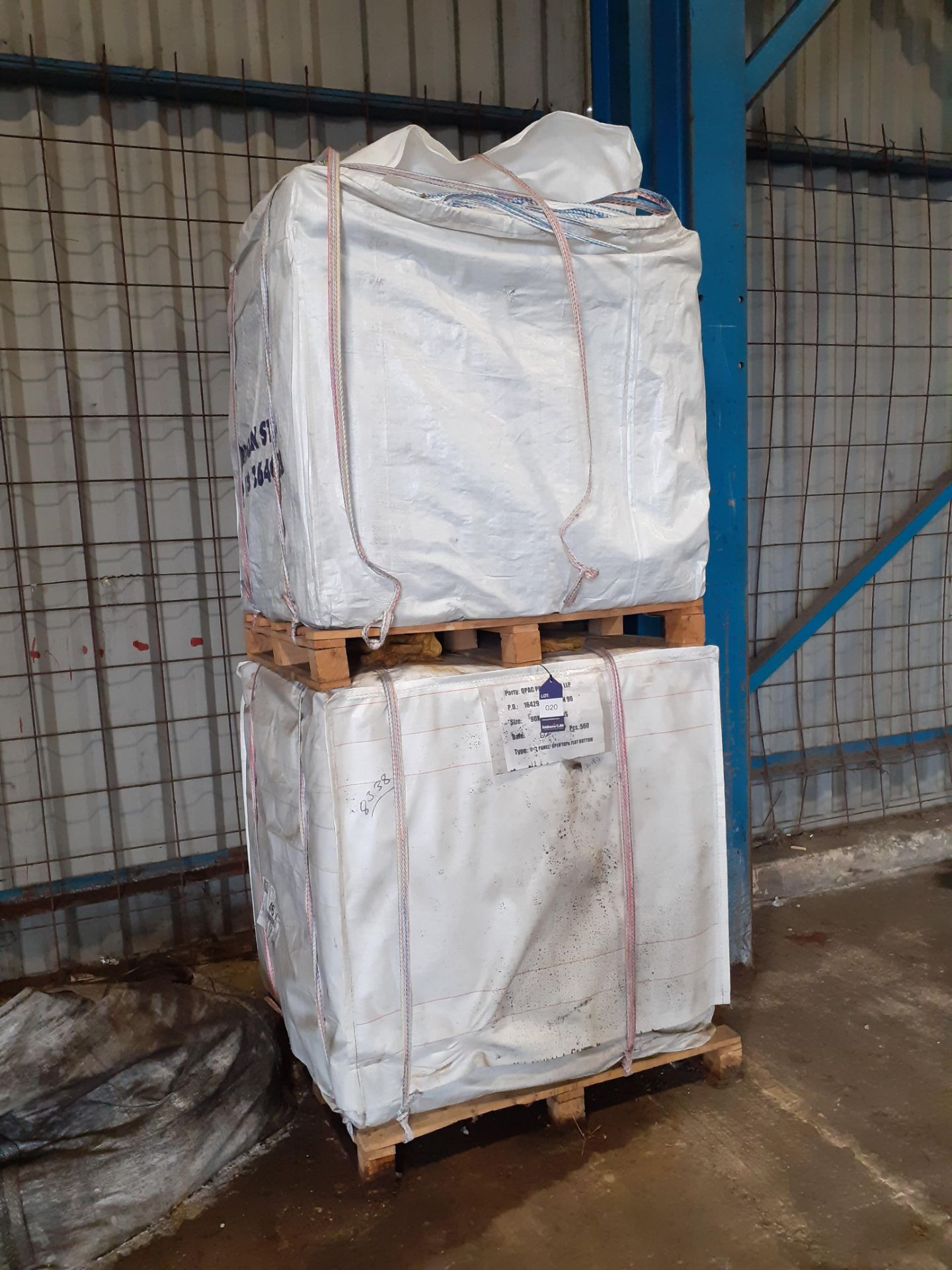 Two Pallets of Builders Bags 900x900x900mm, Approx. 1000