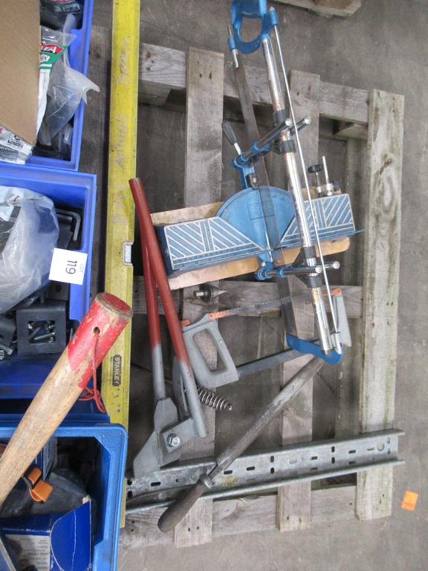 Pallet to contain Various Hand Tools, Bolts, Spare Parts etc. - Image 5 of 5