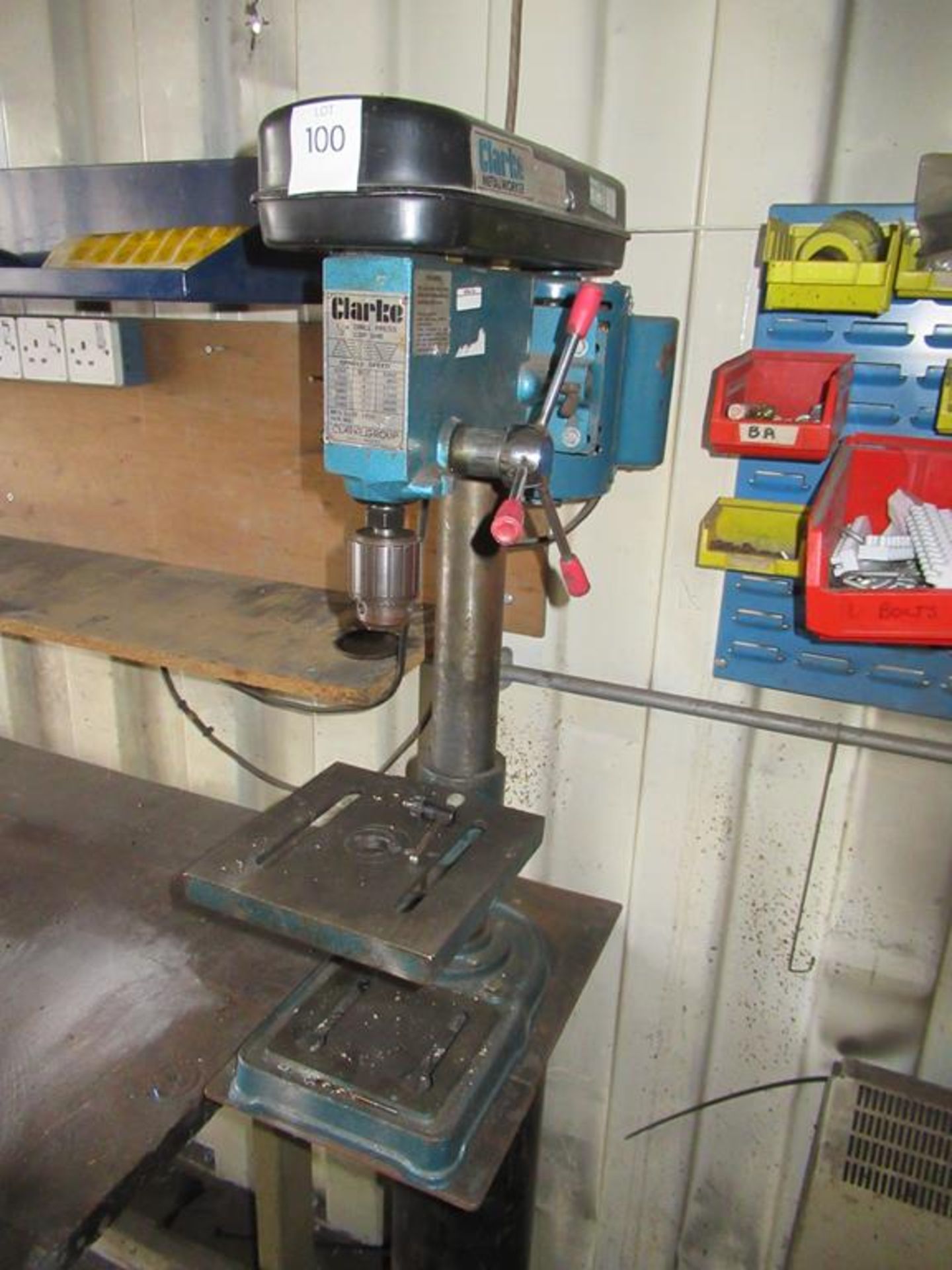 Clarke CDP 5HB 1/2" Pillar Drill with metal stand 240V