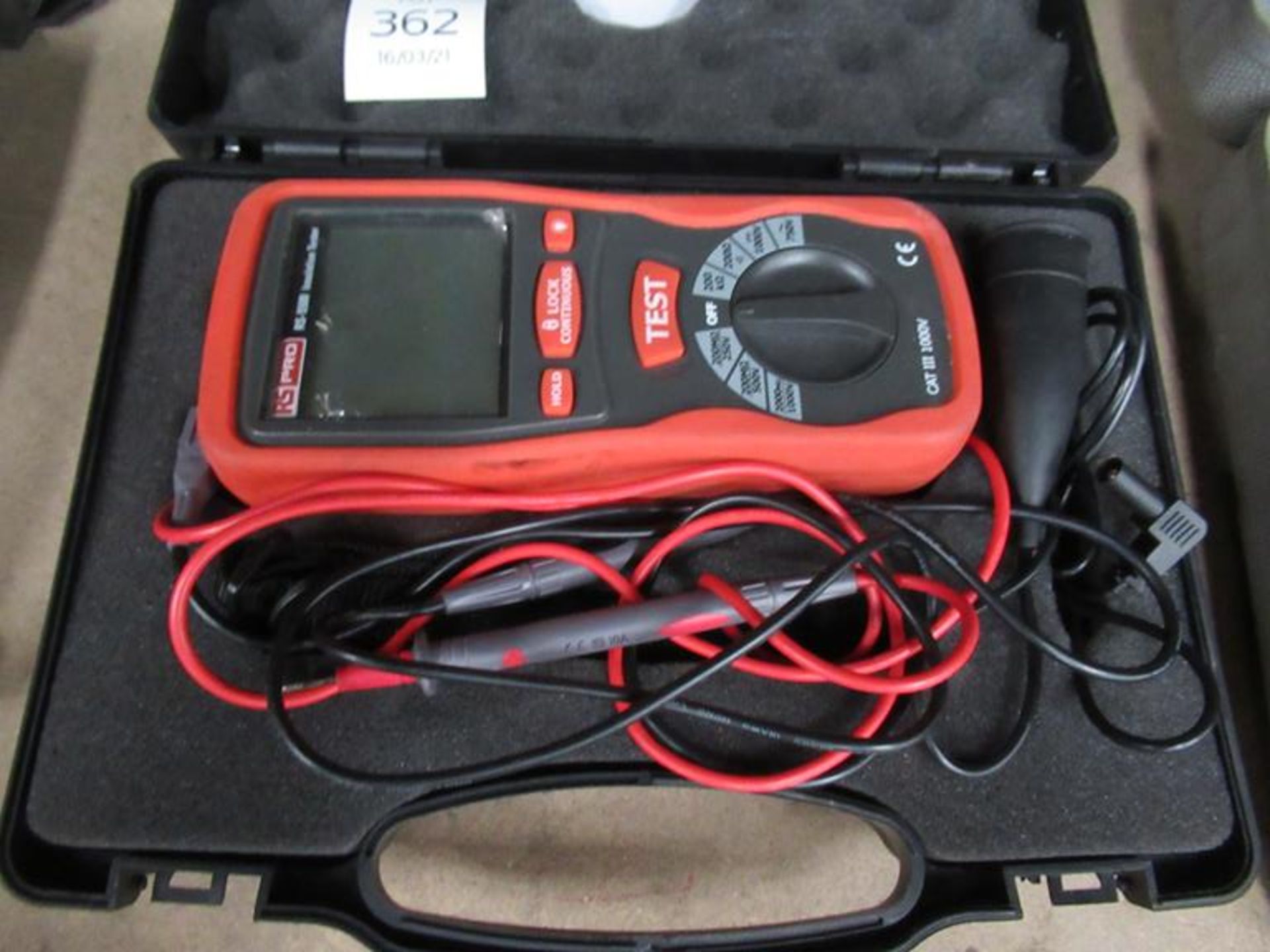 RS Pro RS-5500 Insulation Tester