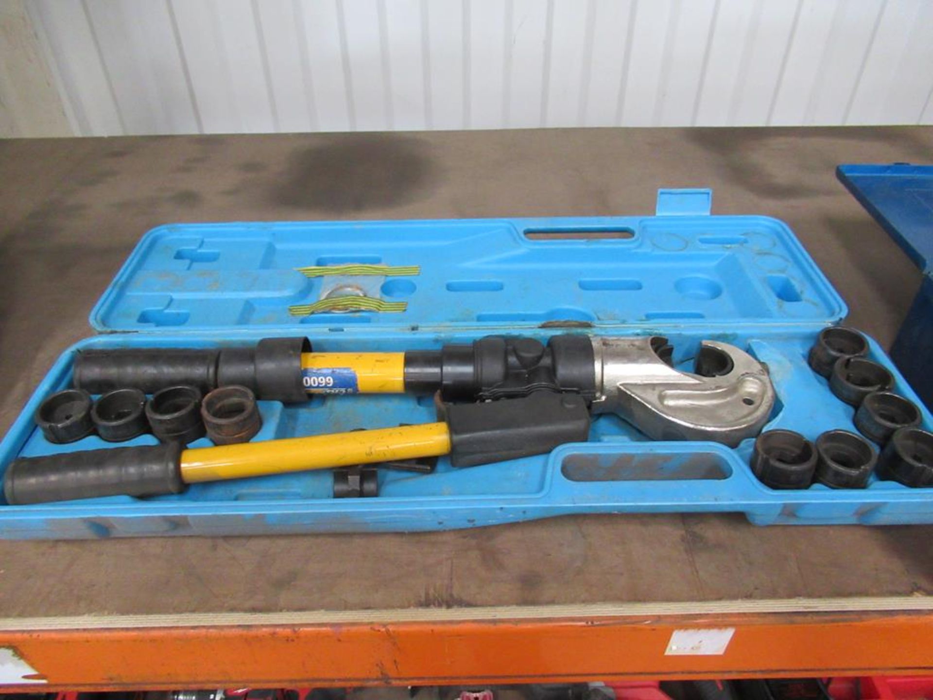 Crimp-Pak 660019 hydraulic crimping tool in case