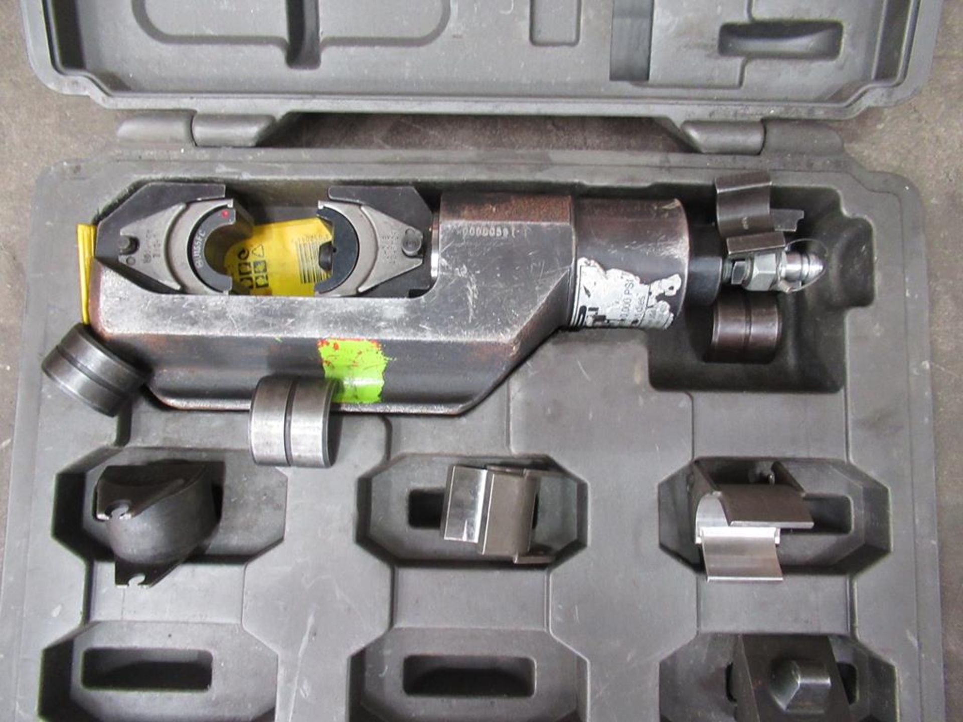 Bicon G144 Hydraulic Crimping Tool with attachments (incomplete) - Image 2 of 2