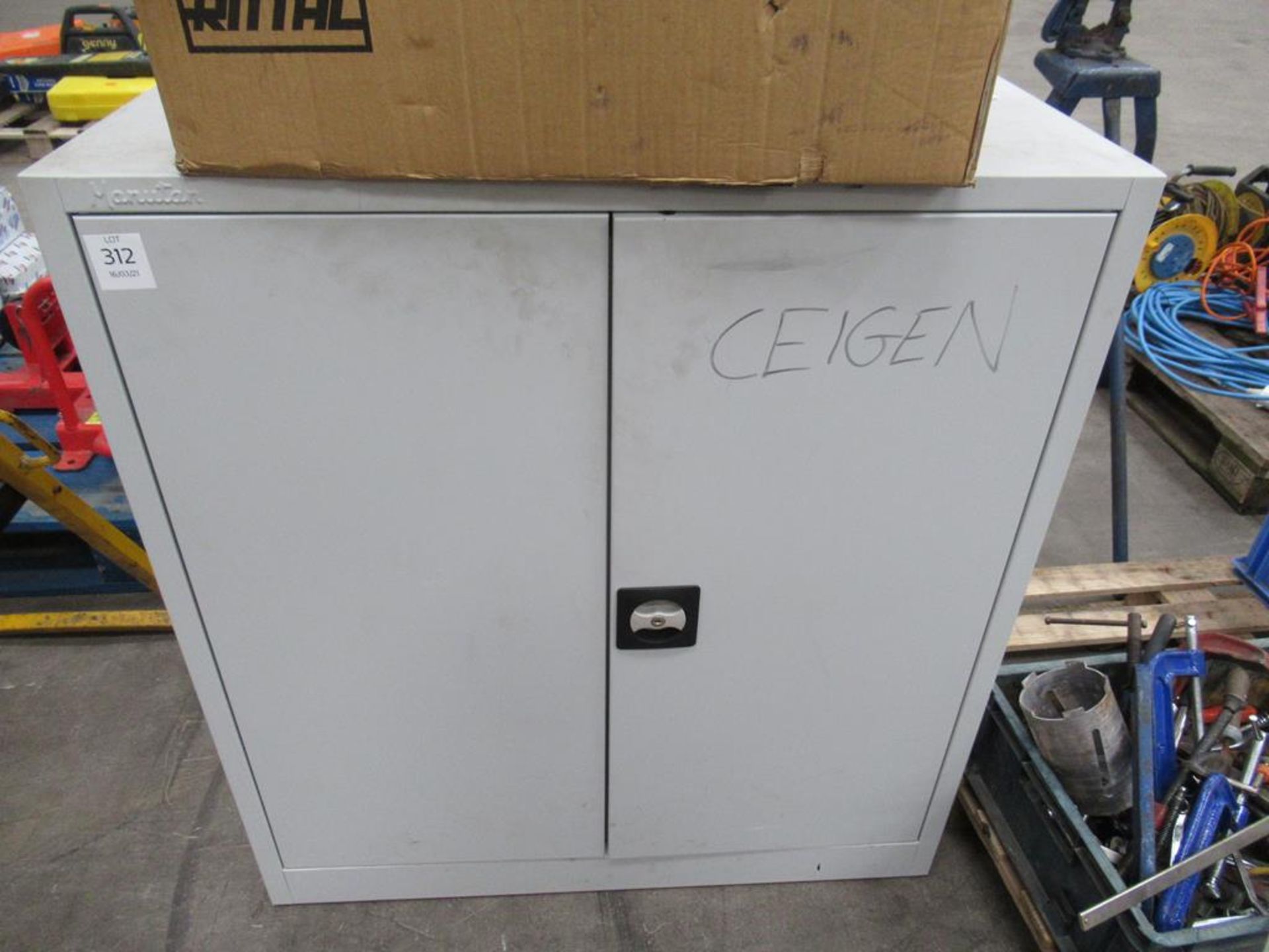 Manutan 2 Door Cabinet