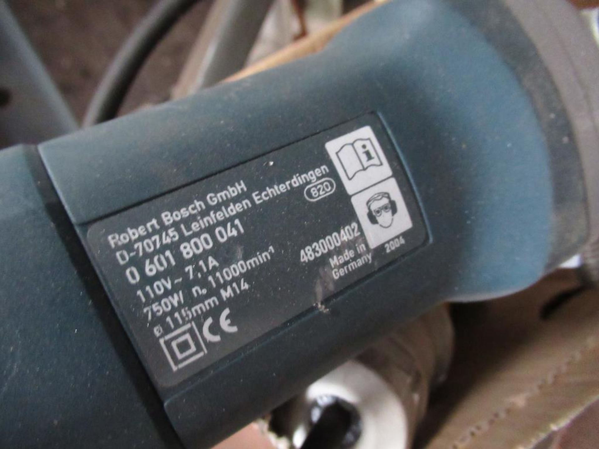 Bosch GWS 7-115 angle grinder (110V) - Image 3 of 3