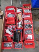 Contents of pallet including Nuts, Bolts, Washers, Plugs etc