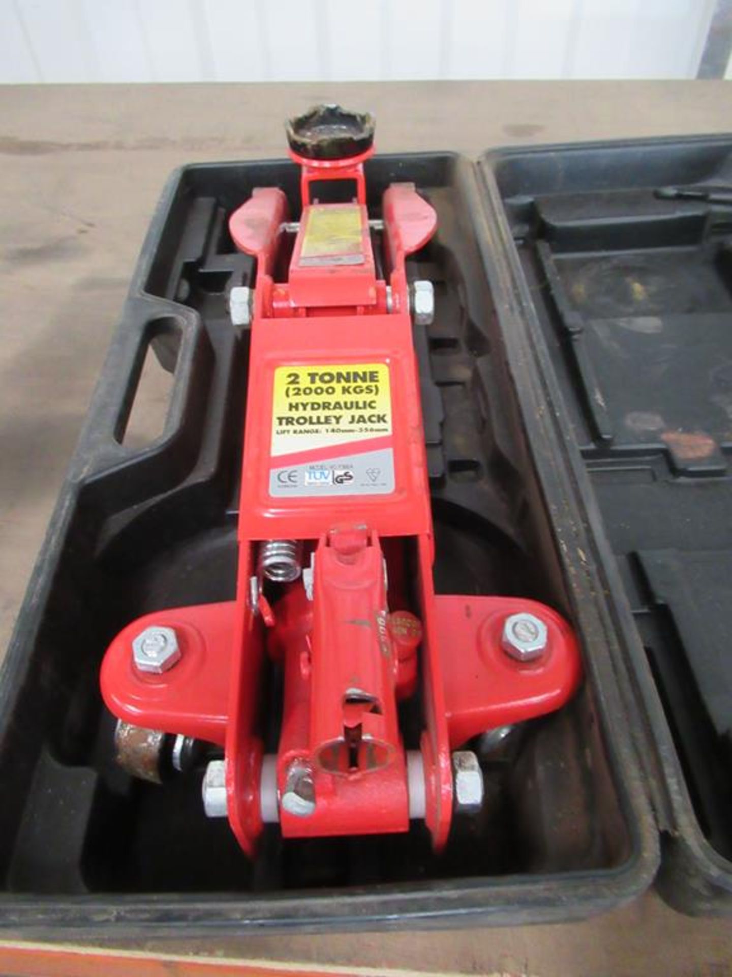 2000kg hydraulic trolley jack