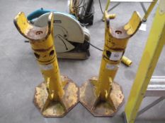 2 x Heavy Duty Cable Reel Holders