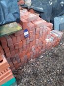 Four Stacks of Vintage Style Red Bricks and 3 Sheets of Slate