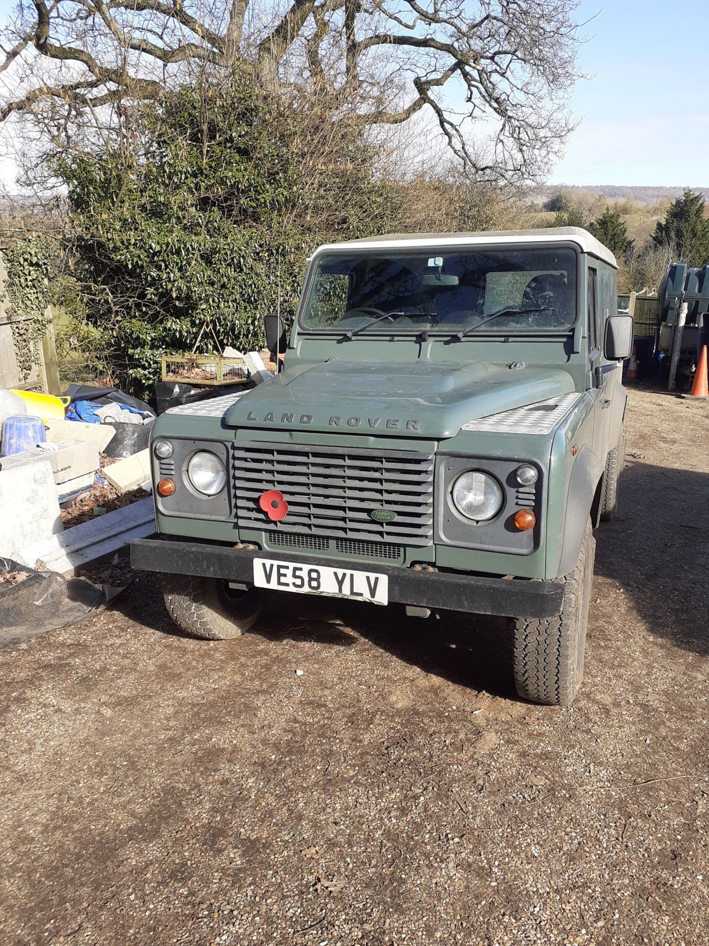 Land Rover Defender 110 Hard Top, Registration VE5 - Image 2 of 17