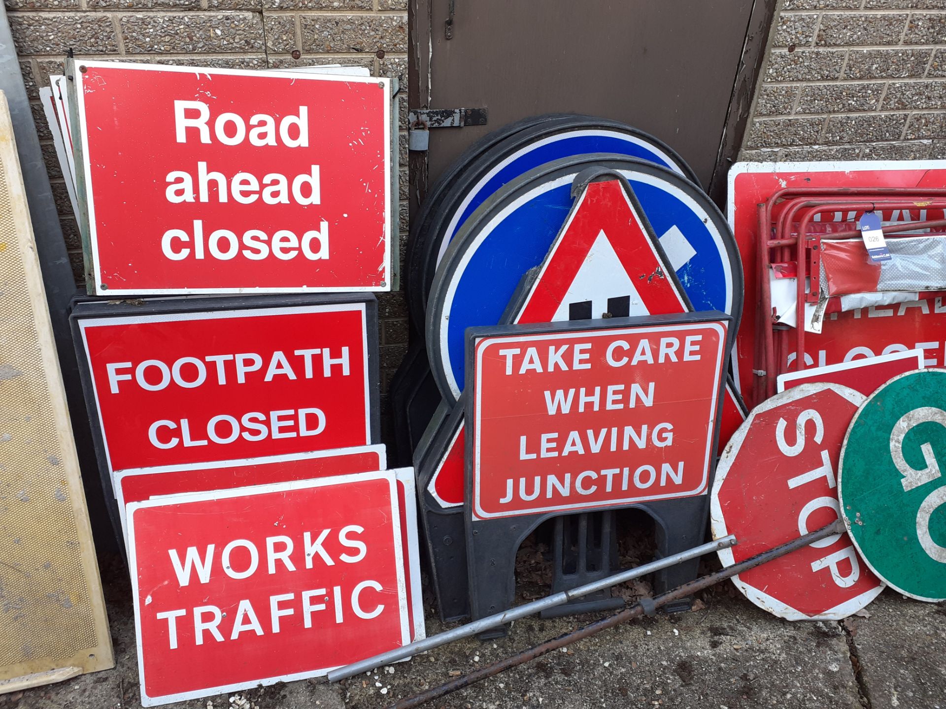 Quantity of Various Road Signage and Pedestrian Ramps & Pedestrian Barriers - Image 4 of 4