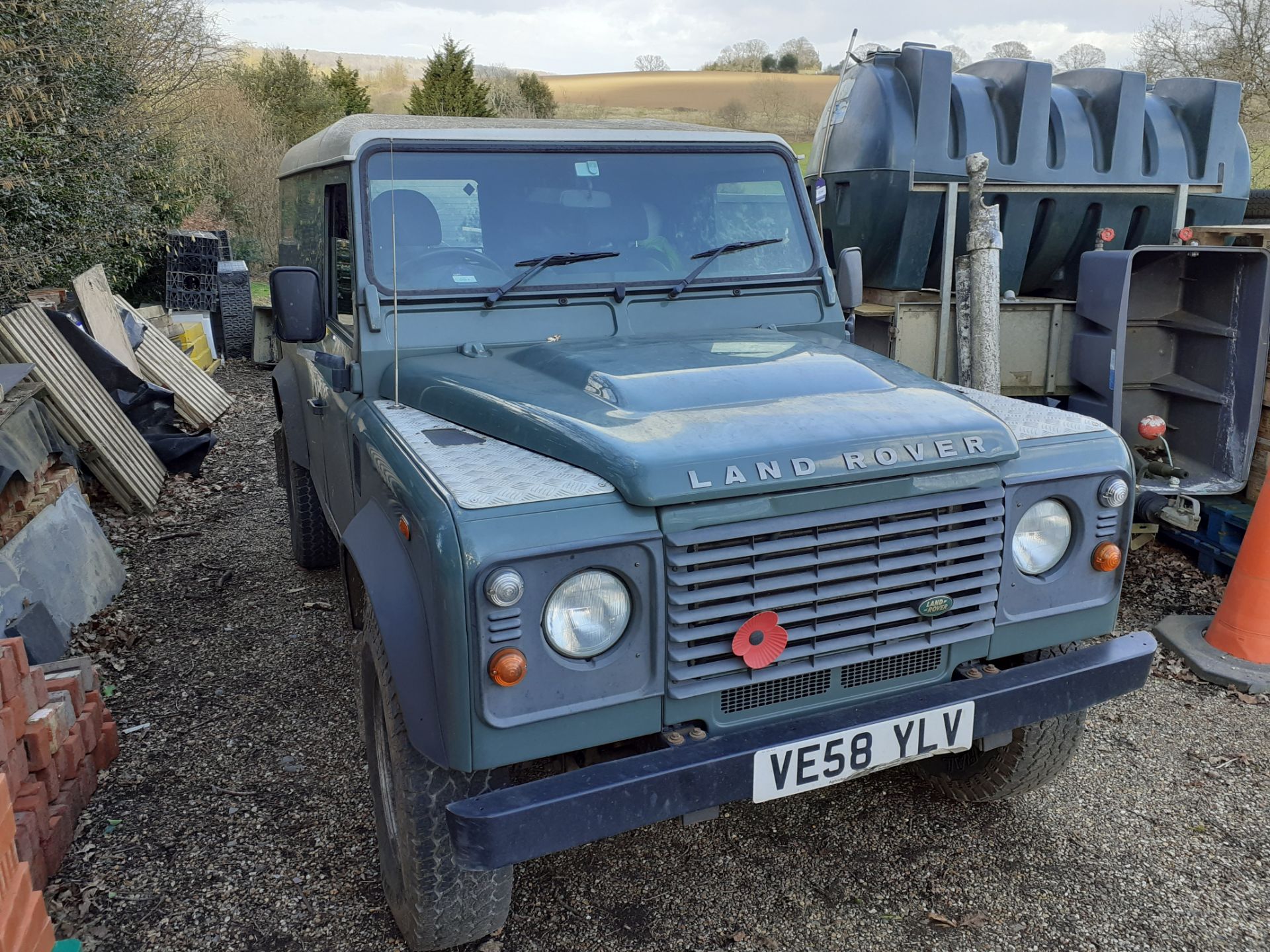 Land Rover Defender 110 Hard Top, Registration VE5