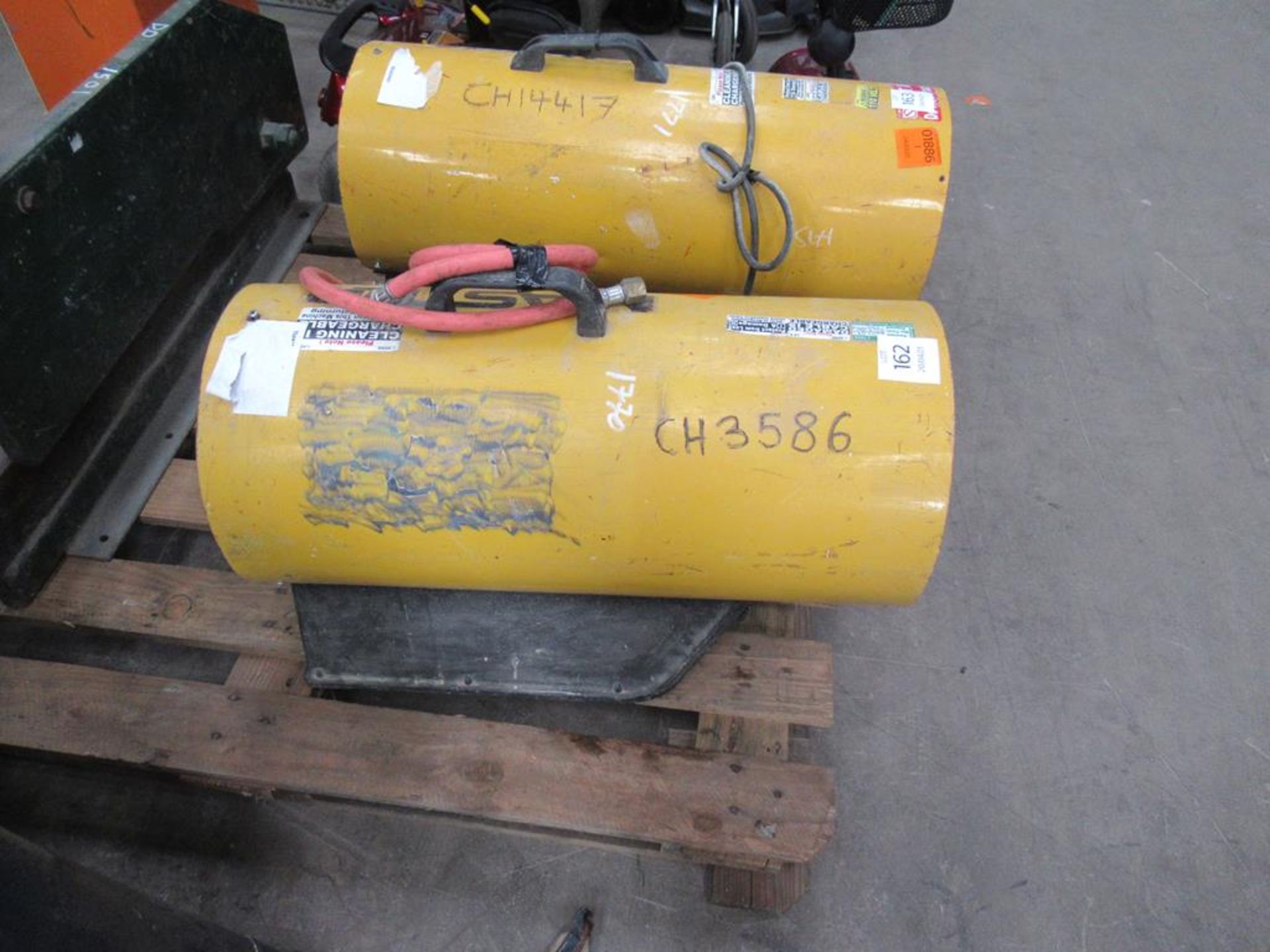 Industrial gas heater