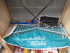 Shelf to contain Qty of various Spanners