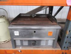 Unbranded Stainless Steel Counter Top, Gas fired hot plate