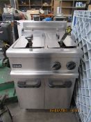 Lincat Stainless Steel Twin Fryer (Working Condition Unkown)