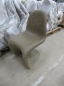 5 x Wicker Outdoor/garden chairs