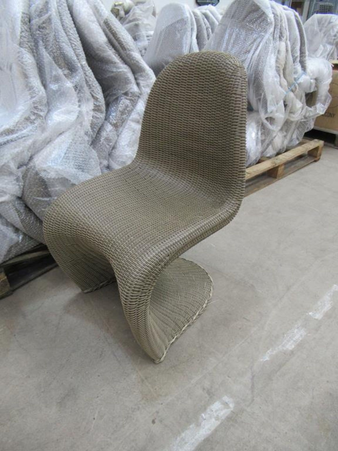 4 x Wicker Outdoor/garden chairs