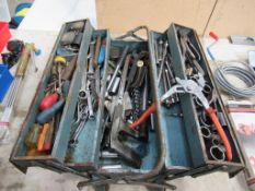 Tool box to contain various hand tools.